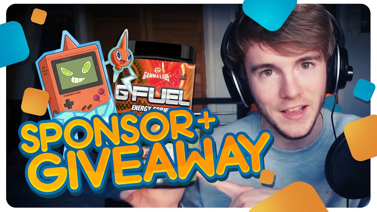 GIVEAWAY! + Sponsored/Partnered w/ GFUEL!