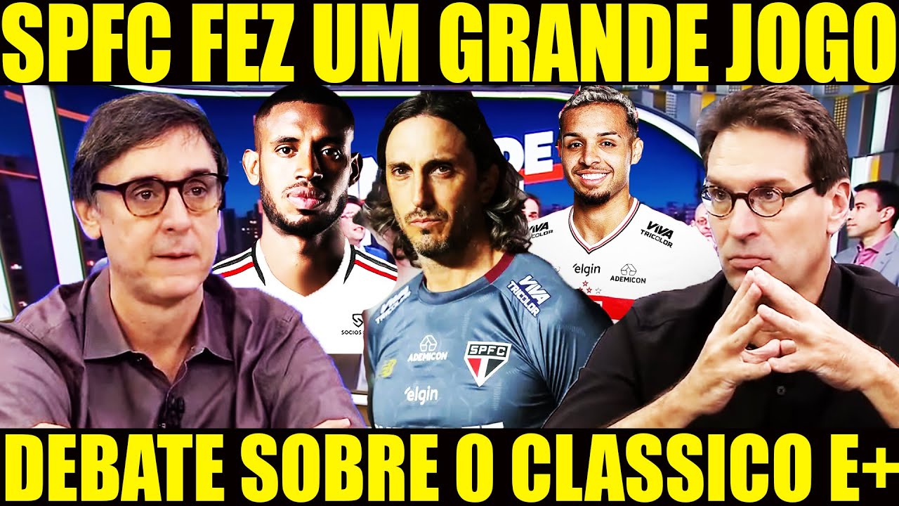 SPFC INFO - SÃO PAULO JOGOU BEM NO CLASSICO! CRITICAS EXAGERADAS AO ZUBELDIA? - NOTICIAS DO SPFC E+