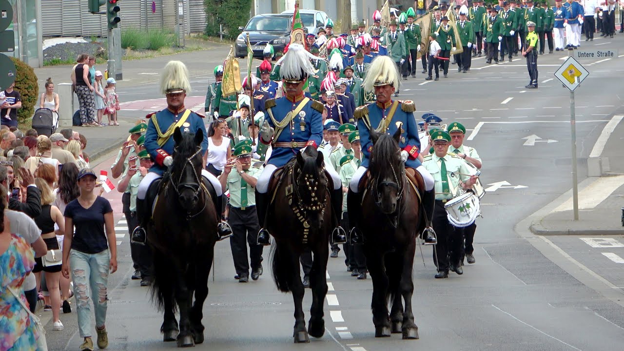 Schützenfest Waldhausen - Parade am 10.06.2023