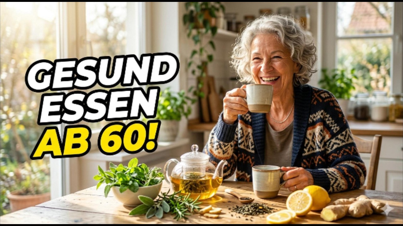 Ab 60 richtig essen &ndash; Diese 7 Gewohnheiten halten Sie gesund und fit. #gesundheit #GesundAb60
