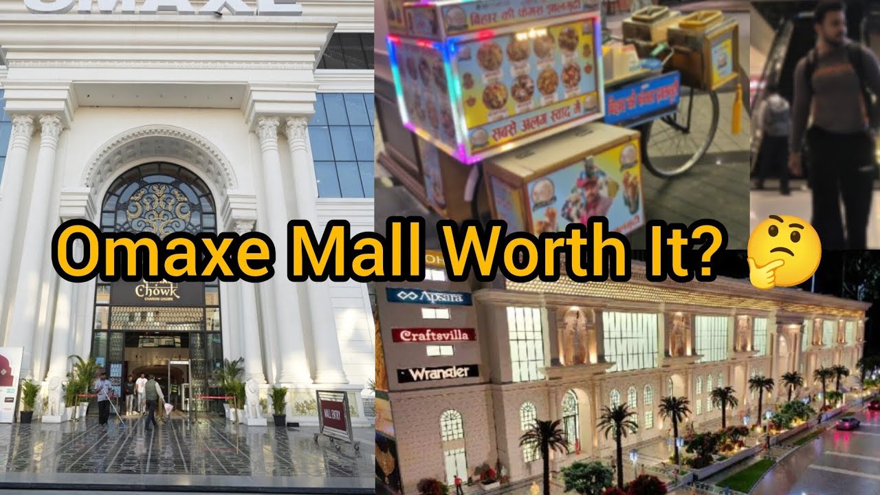 Omaxe Mall Chandni Chowk Visit | Kaisa Hai Naya Mall? Honest Review 😱🔥