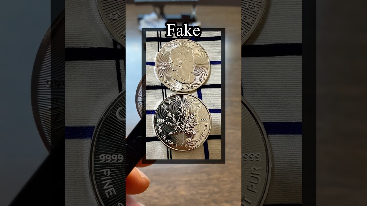 Fake Silver Maples Caught. Best to test immediately