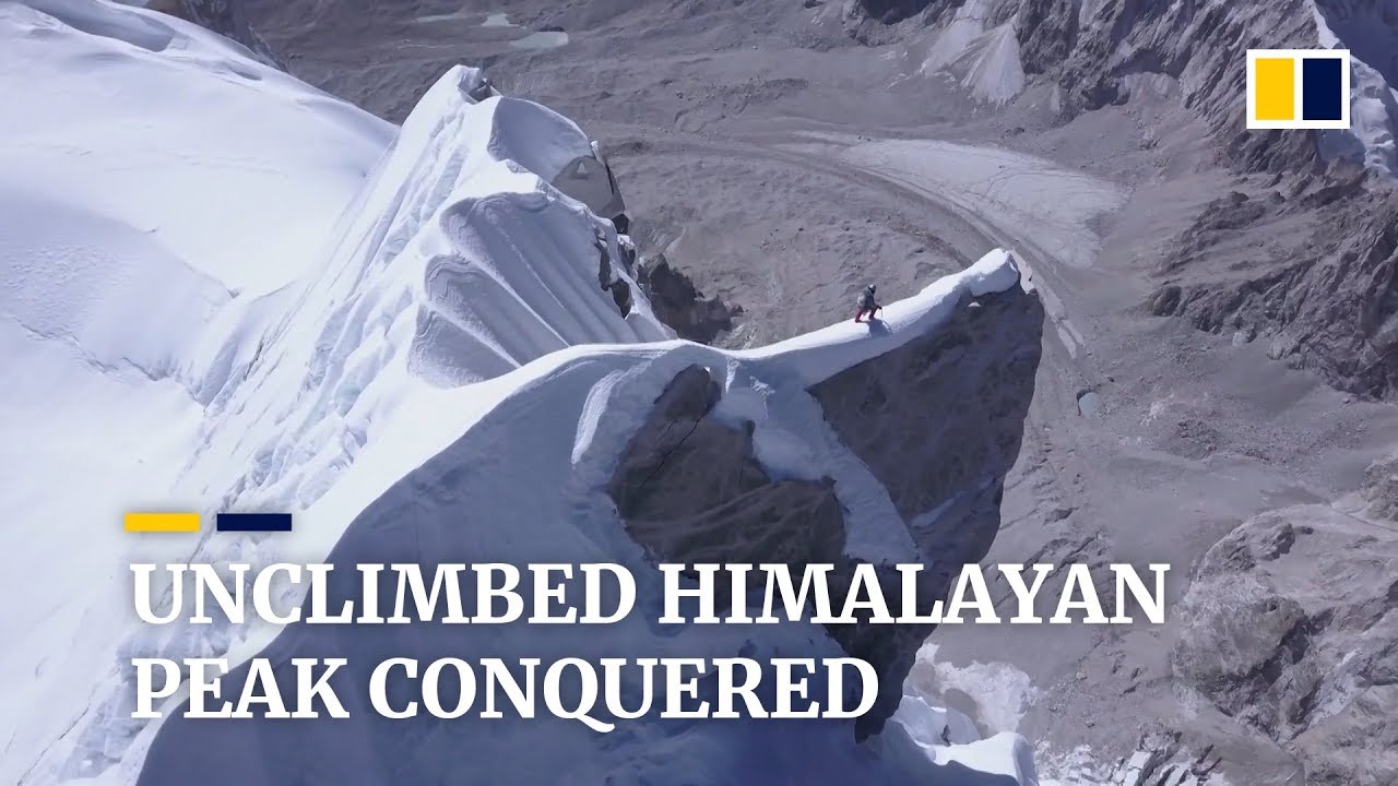 Daring solo climb conquers one of the highest, toughest Himalayan peaks