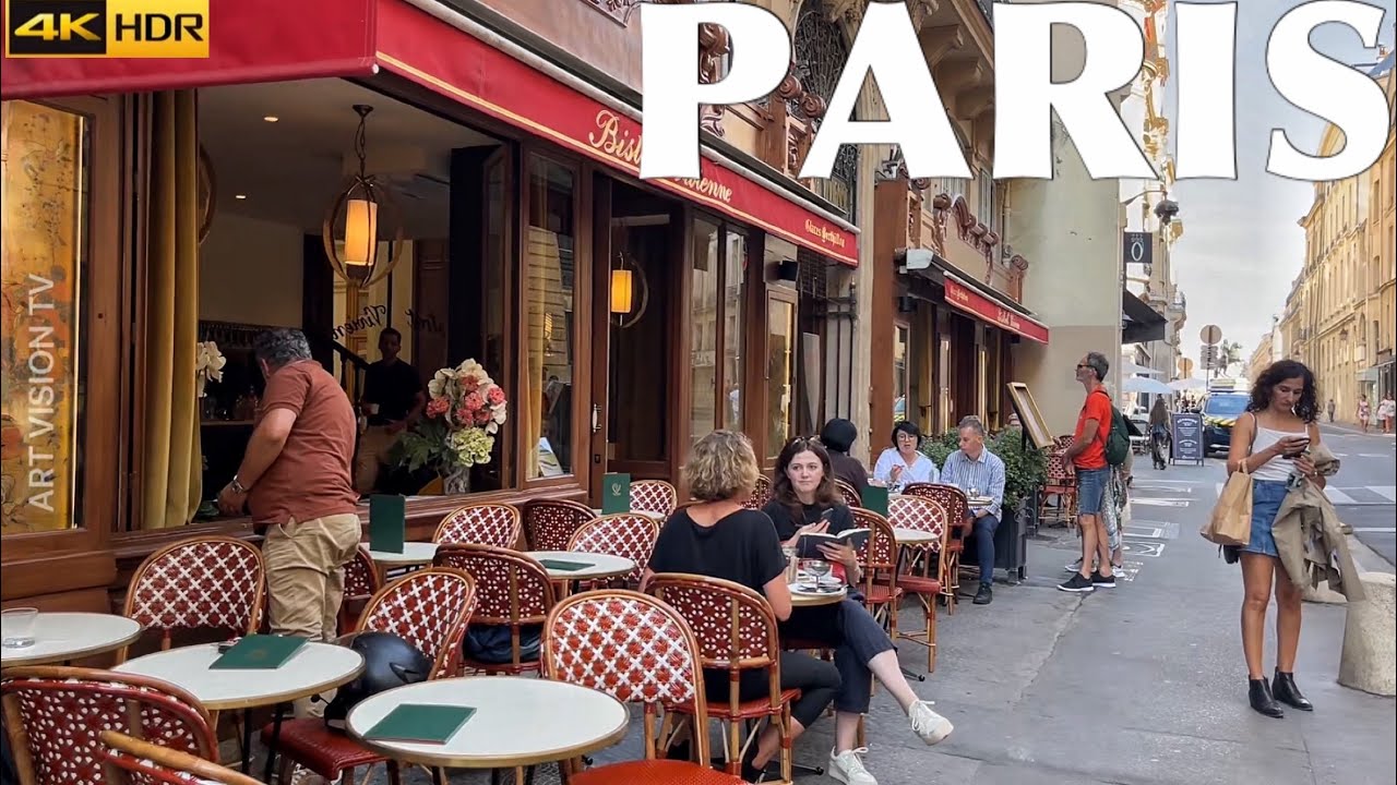 🇫🇷[PARIS 4K] WALK IN PARIS 