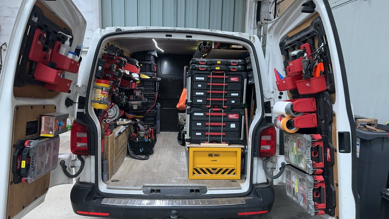 Live Fourgon Artisan 2024 #vanvault #slider #packout