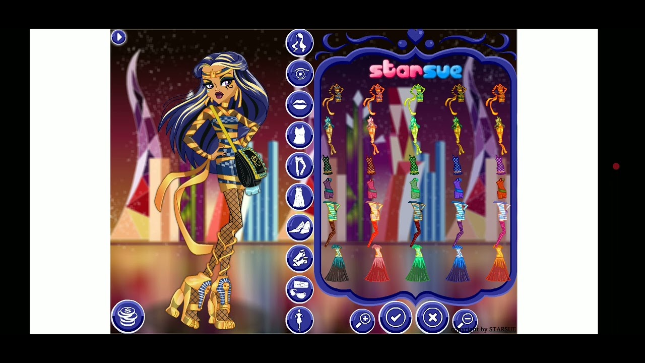 Monster High Boo York Boo York Cleo De Nile Dress Up