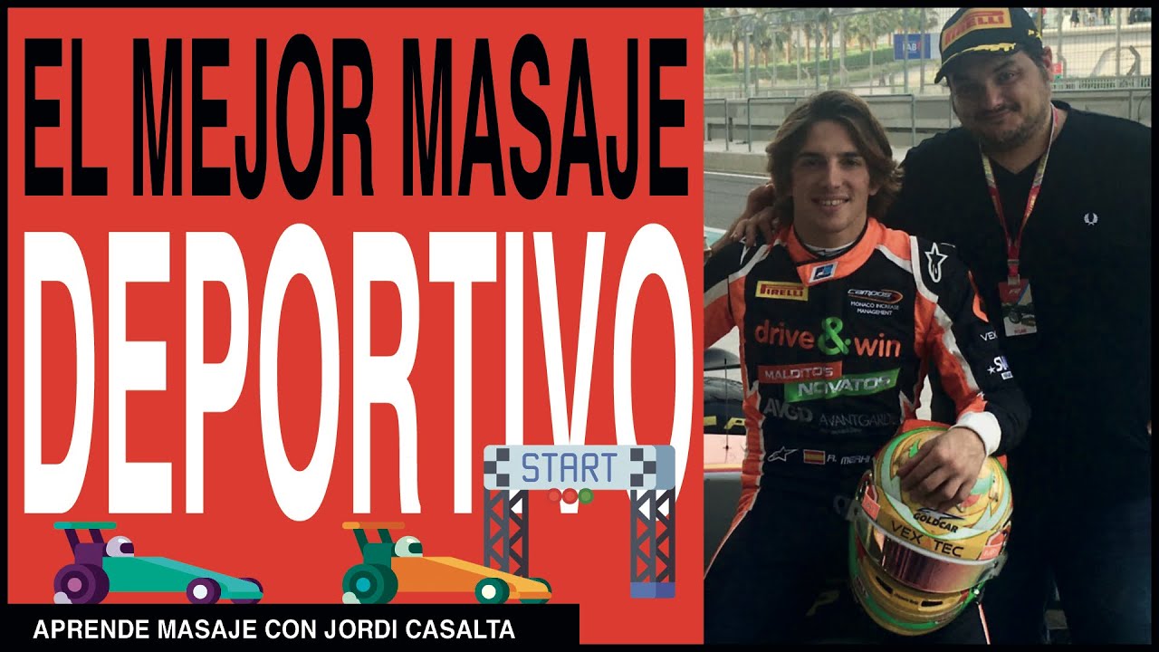 🚴🏼&zwj;♂️ &iquest;C&oacute;mo hacer un MASAJE Deportivo?