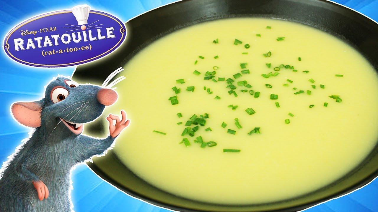 Vichysoisse de RATATOUILLE 🐭 Súper Fácil y Demasiado SANA xD😋Vichisua