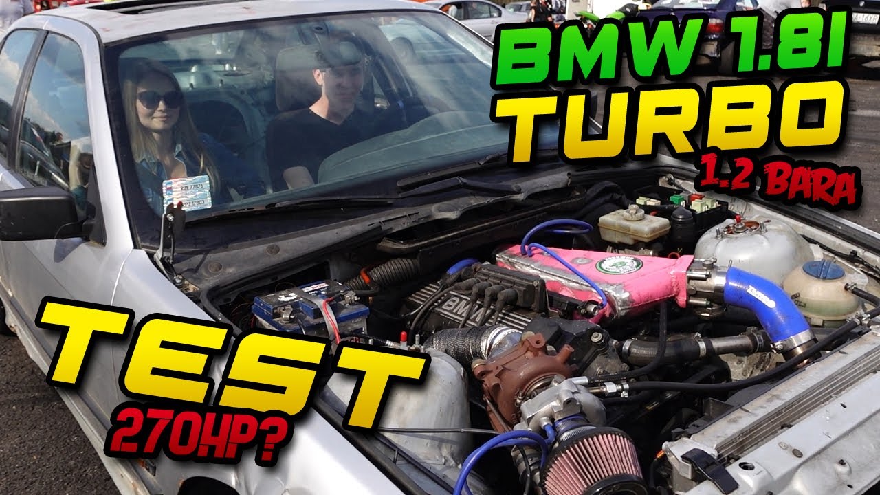 BMW 1.8 Turbo lepsze od 3.0i? M43B18 318i TURBO- Przygotowanie i DRIFT w Arłamowie