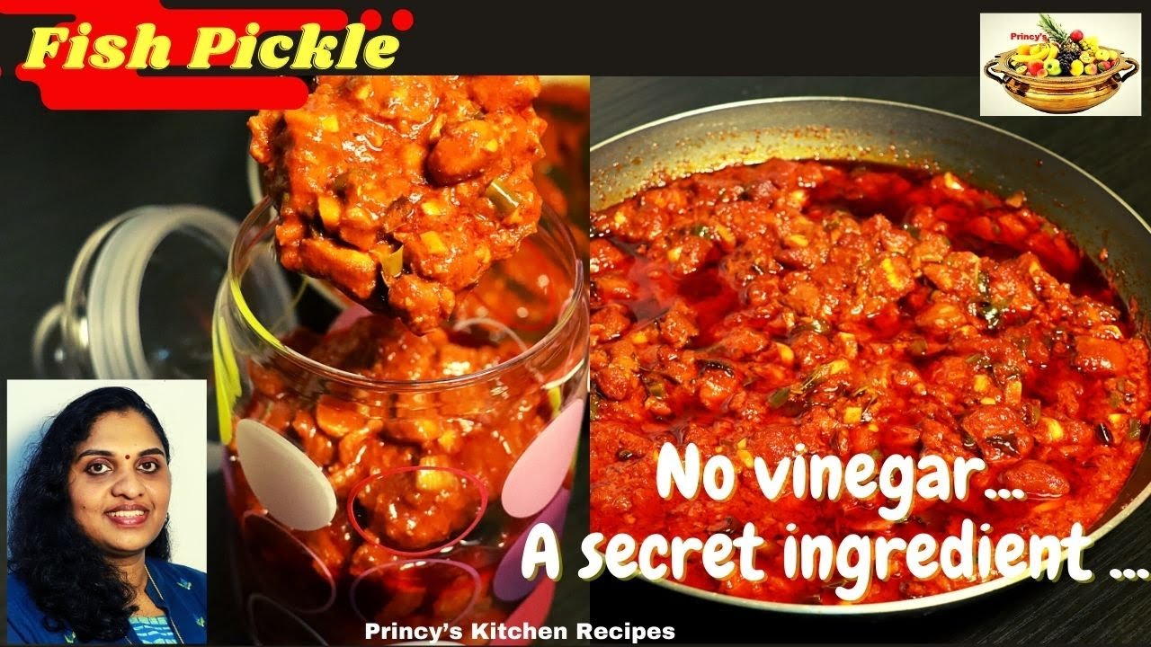 Pickle | മീൻ അച്ചാർ | Kerala Style Fish Pickle | Fish Pickle without Vinegar | Shark (Sravu) Pickle