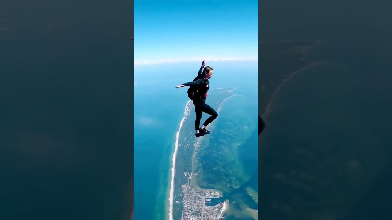 Super Dance Moves while skydiving 
