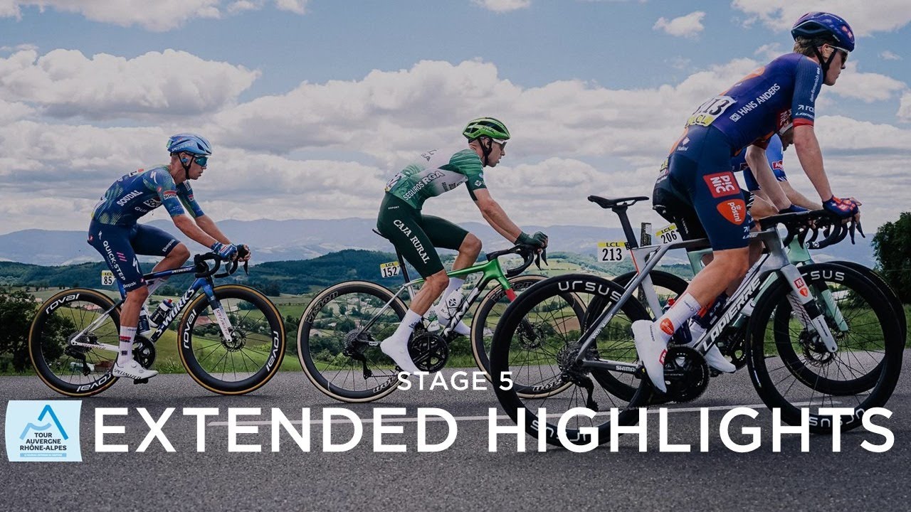 Tour Auvergne-Rh&ocirc;ne-Alpes 2026 - Stage 5 - Extended Highlights