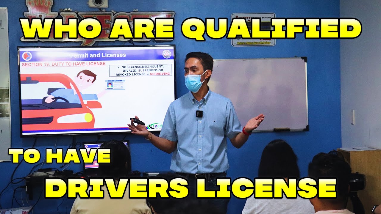 Who are Qualified to have Drivers License?