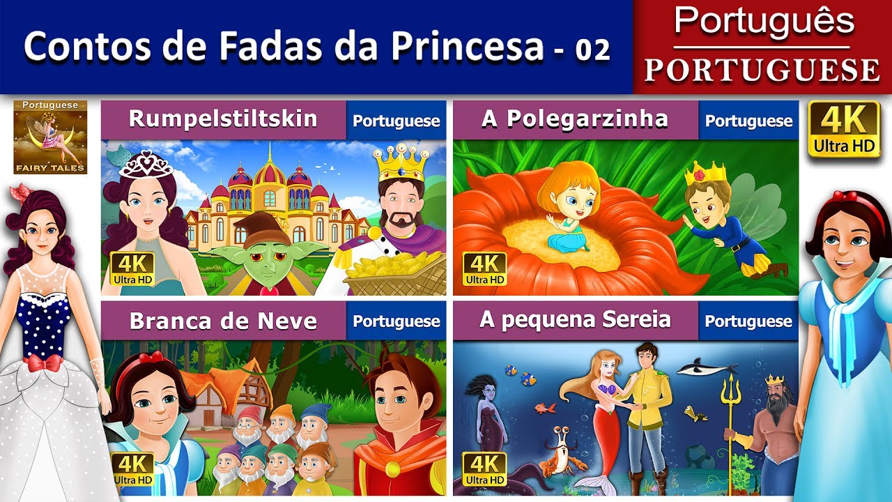 Contos de Fadas da Princesa 2 |  Princess Fairy Tales 2 in Portuguese | Portuguese Fairy Tales