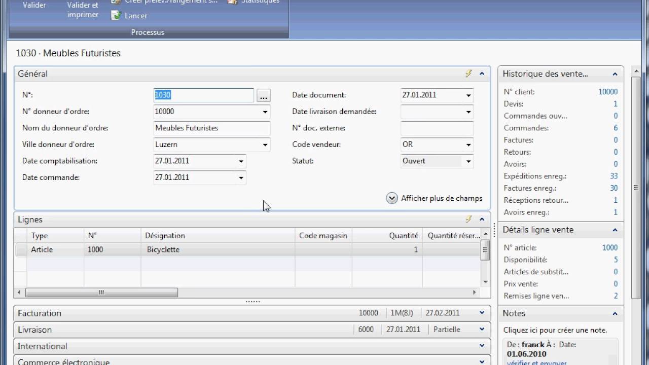 Présentation Dynamics NAV 2009