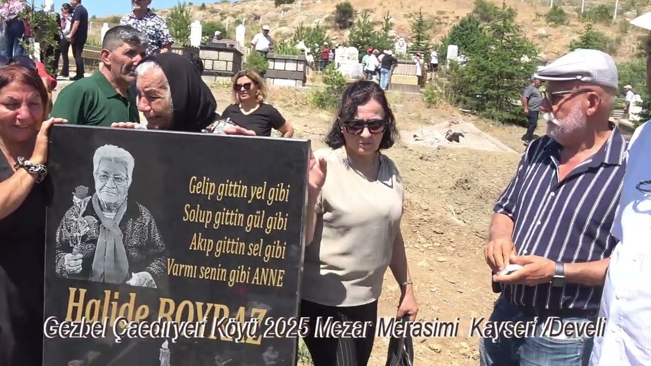 Gezbel Çadıryeri Koçgiri Köyü 2025 Mezar Merasimi Kayseri /Develi : Video 43 Dak