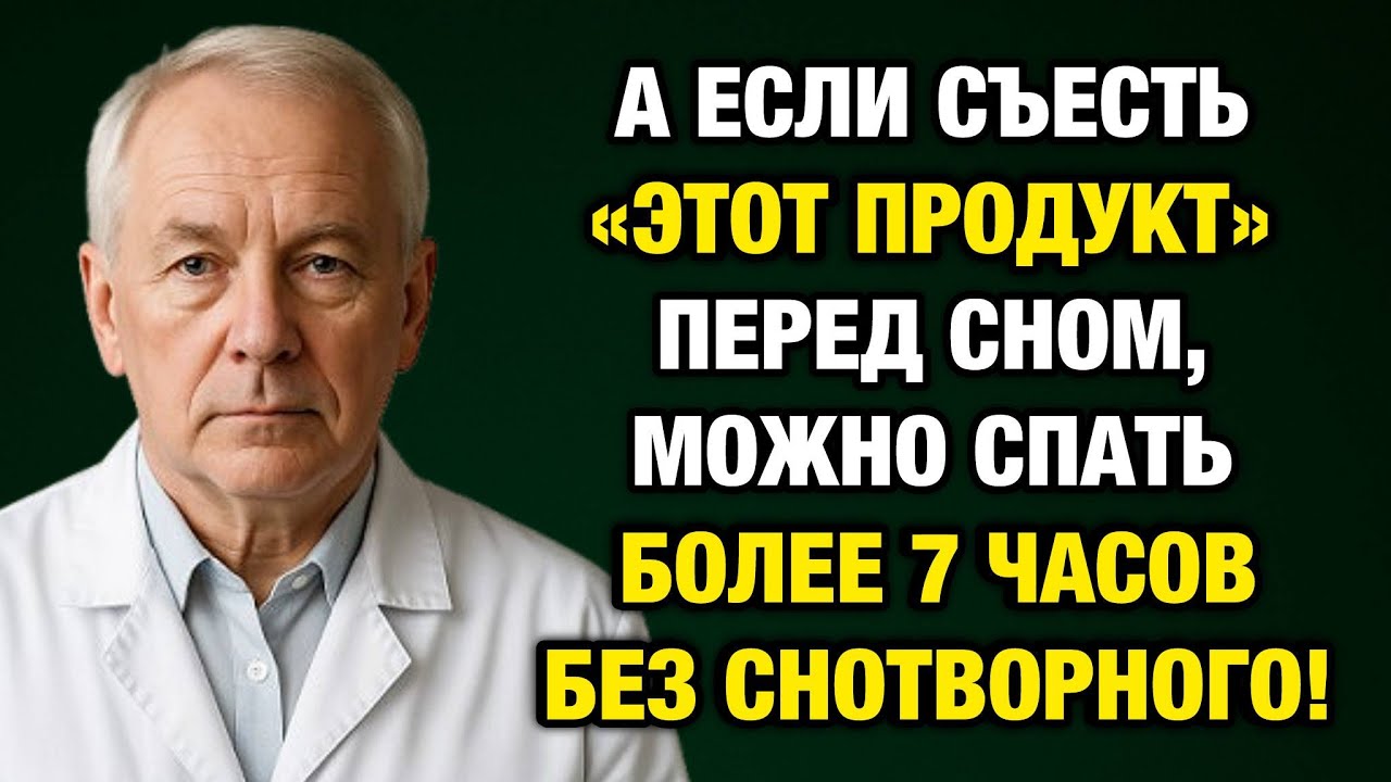 Кушайте это на ужин — и будете спать, как после снотворного! Об этом молчат врачи…