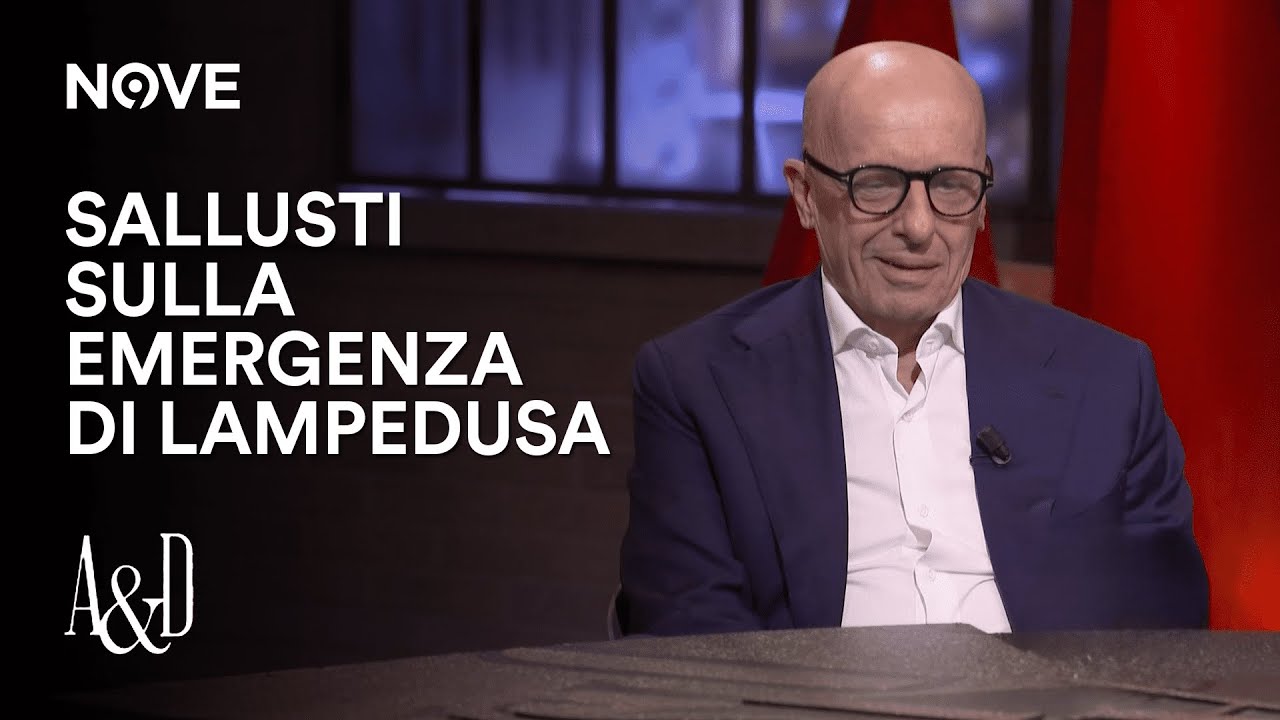 Sallusti sulla emergenza di Lampedusa | Accordi E Disaccordi