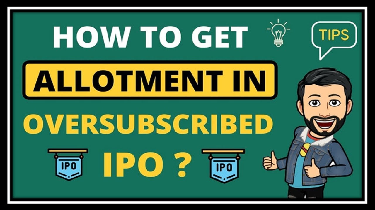 How to Get Allotment In Oversubscribed IPO ? IPO Allotment ki Koi Strategy ? #ipo #ipoalert