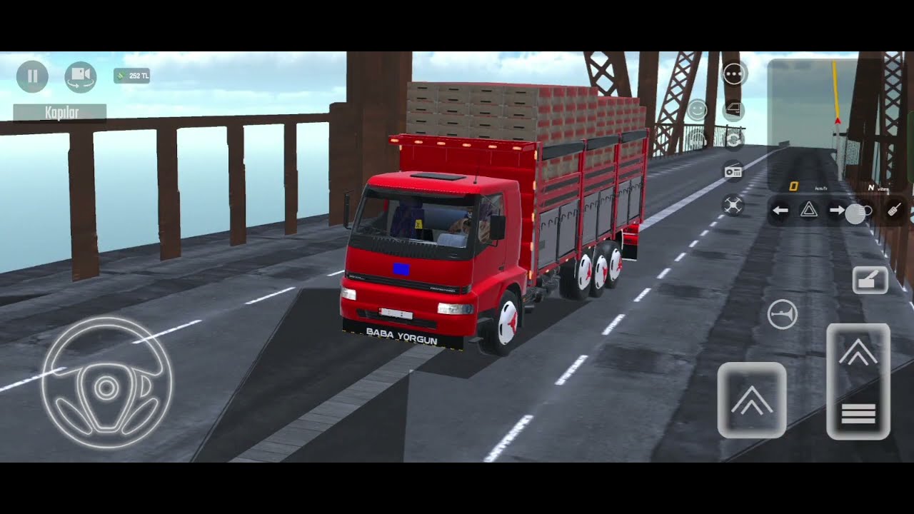 Truck driving game