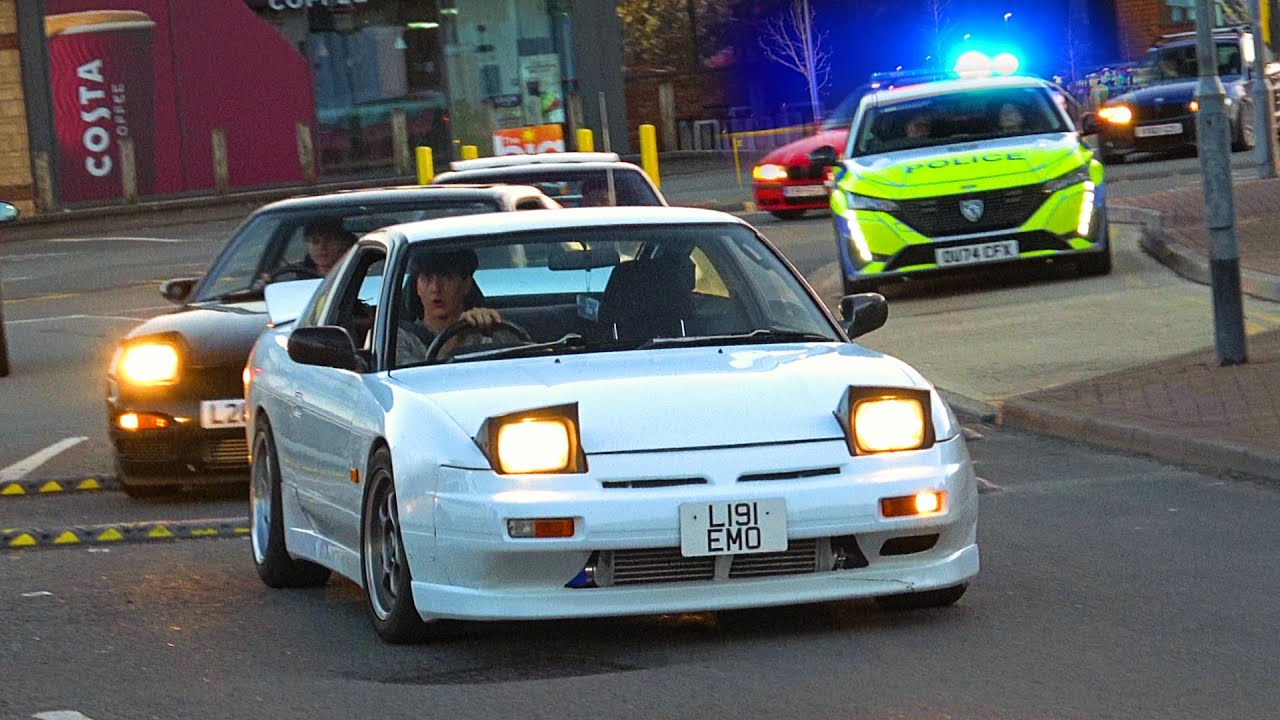 Modified Cars Leaving Reading Japanese Meet! - June 2025!