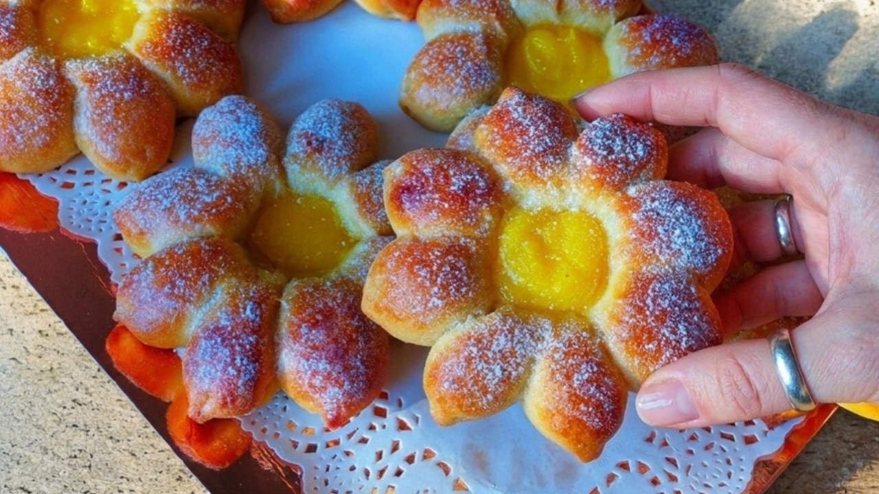 Рецепт булочки с апельсиновым кремом