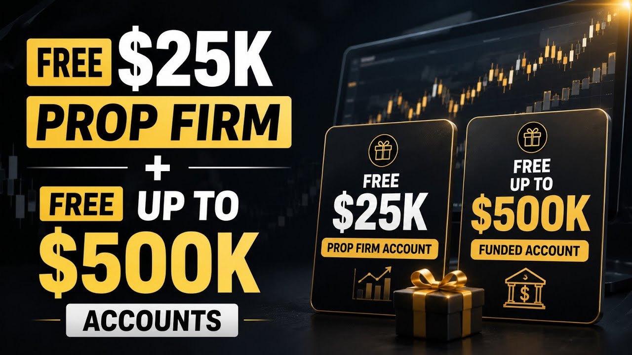 FREE $25K Account + FREE Funding Up to $500K