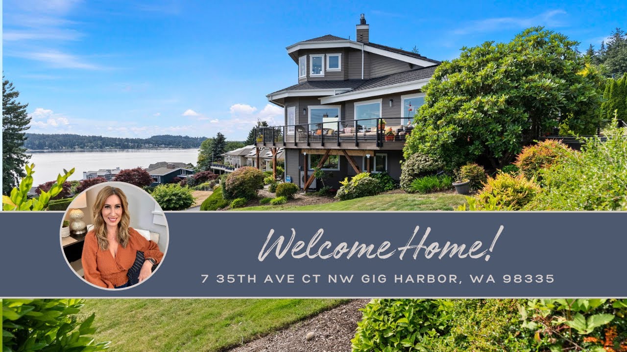 A Tour of 7 35th Ave Ct NW Gig Harbor, WA 98335 - You're Going To Love The View!