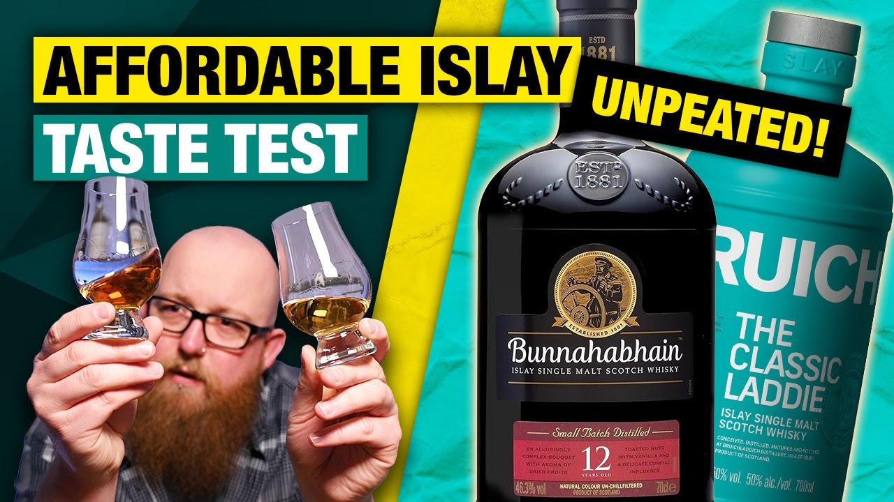 UNPEATED Islay Scotch! Bruichladdich Classic Laddie vs Bunnahabhain 12
