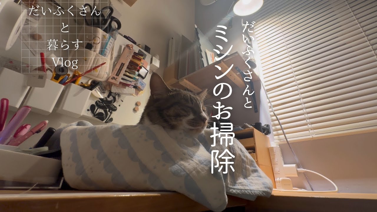 問屋街へお出かけしてミシンのメンテをする1日。