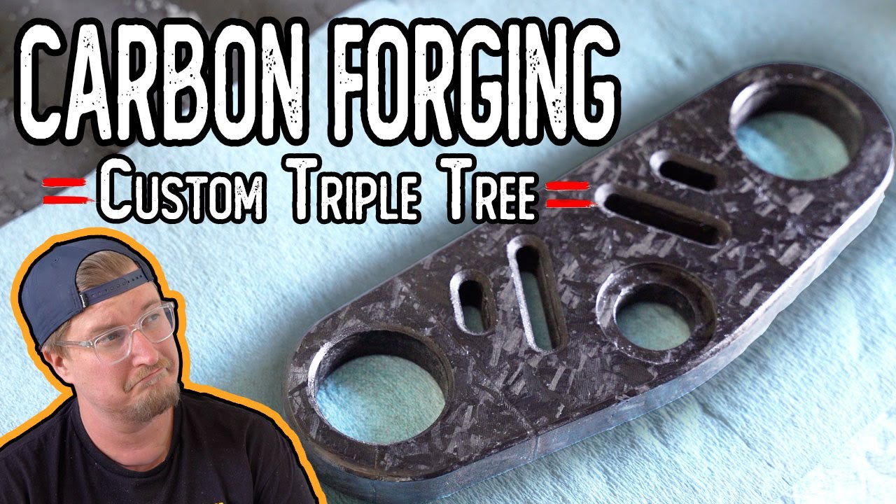 Carbon Forging: Creating A Custom Upper Triple Tree - Strength Meets Precision