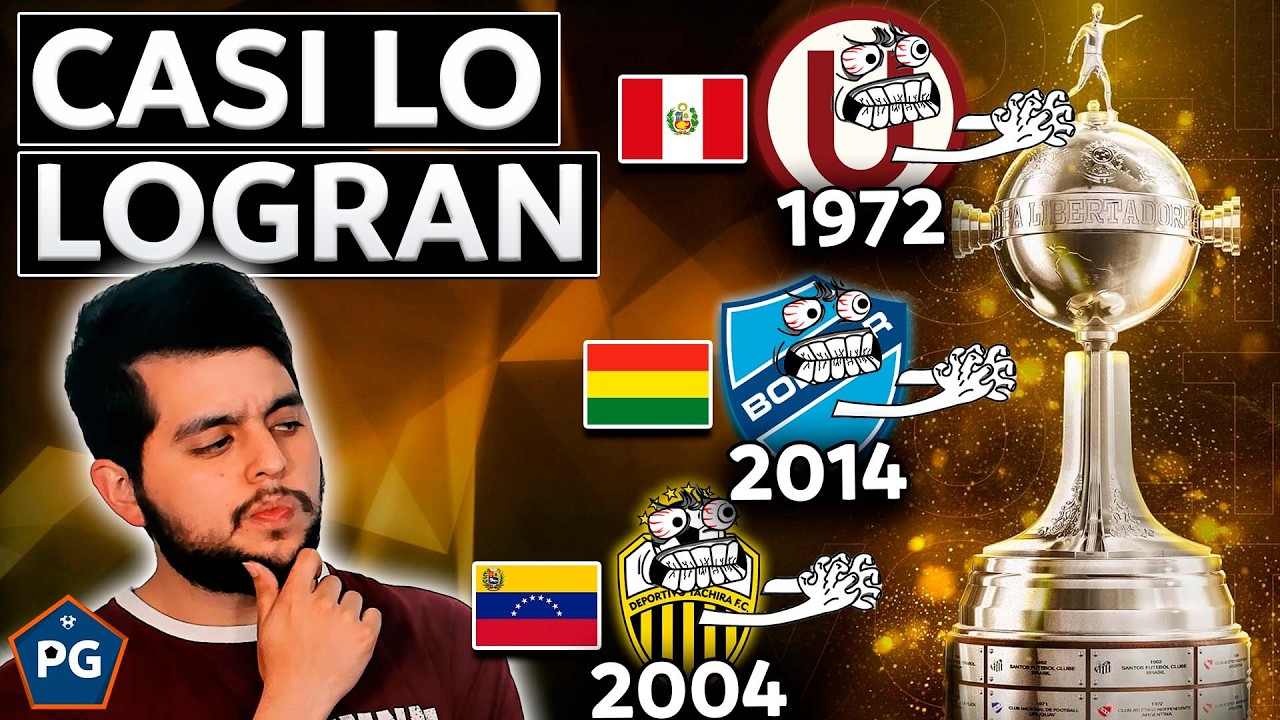 PERÚ, BOLIVIA y VENEZUELA ¿CUÁNDO ESTUVIERON CERCA de GANAR la LIBERTADORES? 🏆¿CUÁNDO la GANARÁN?