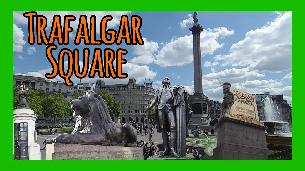 TRAFALGAR SQUARE: 5 datos y curiosidades 🦁 LONDRES inglaterra