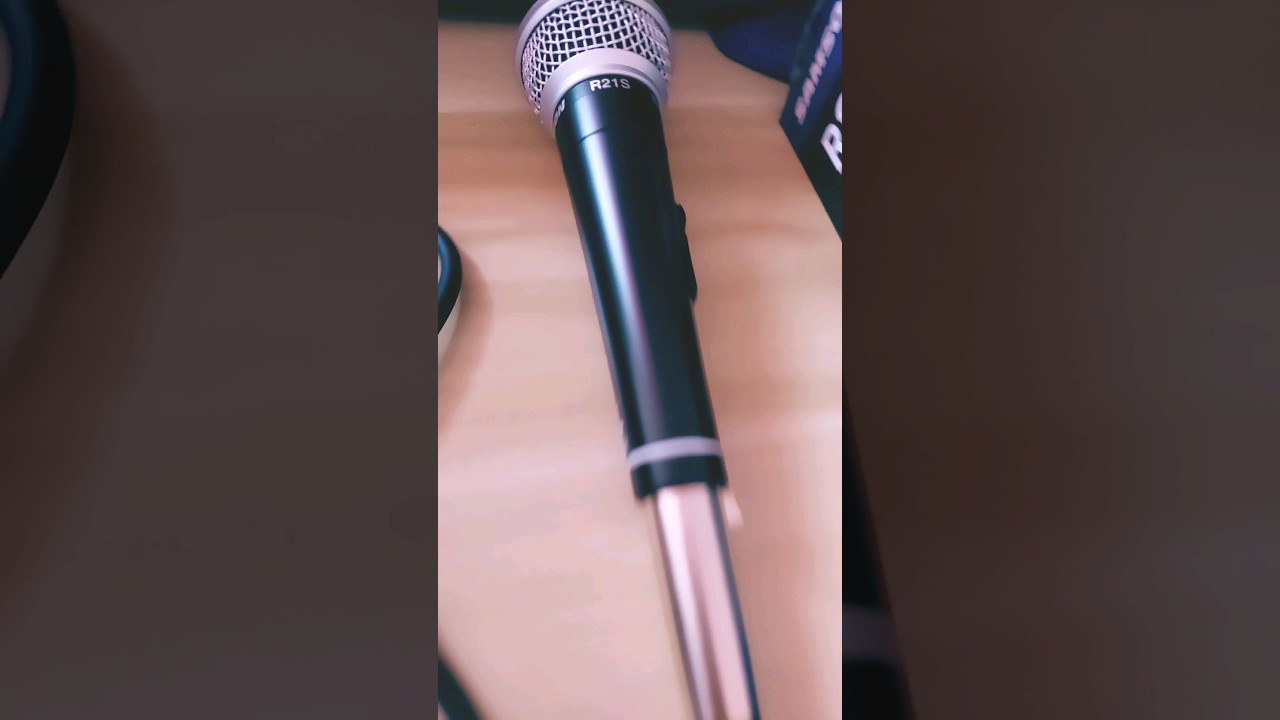 Samson R21S Dynamic Microphone Unboxing #microphone #unboxing #asmr #relaxing #gadgets #shorts