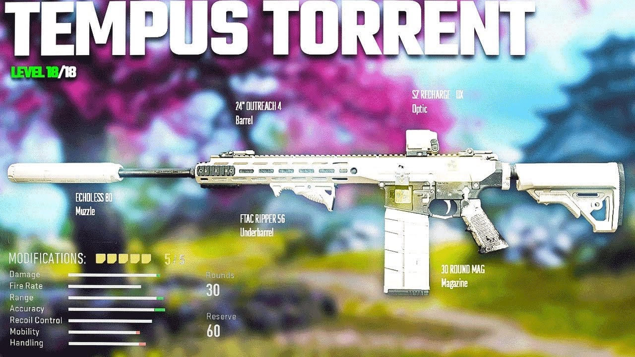 *NEW* The MAXED RANK TEMPUS TORRENT is REALLY GOOD on Ashika Island Warzone 2!