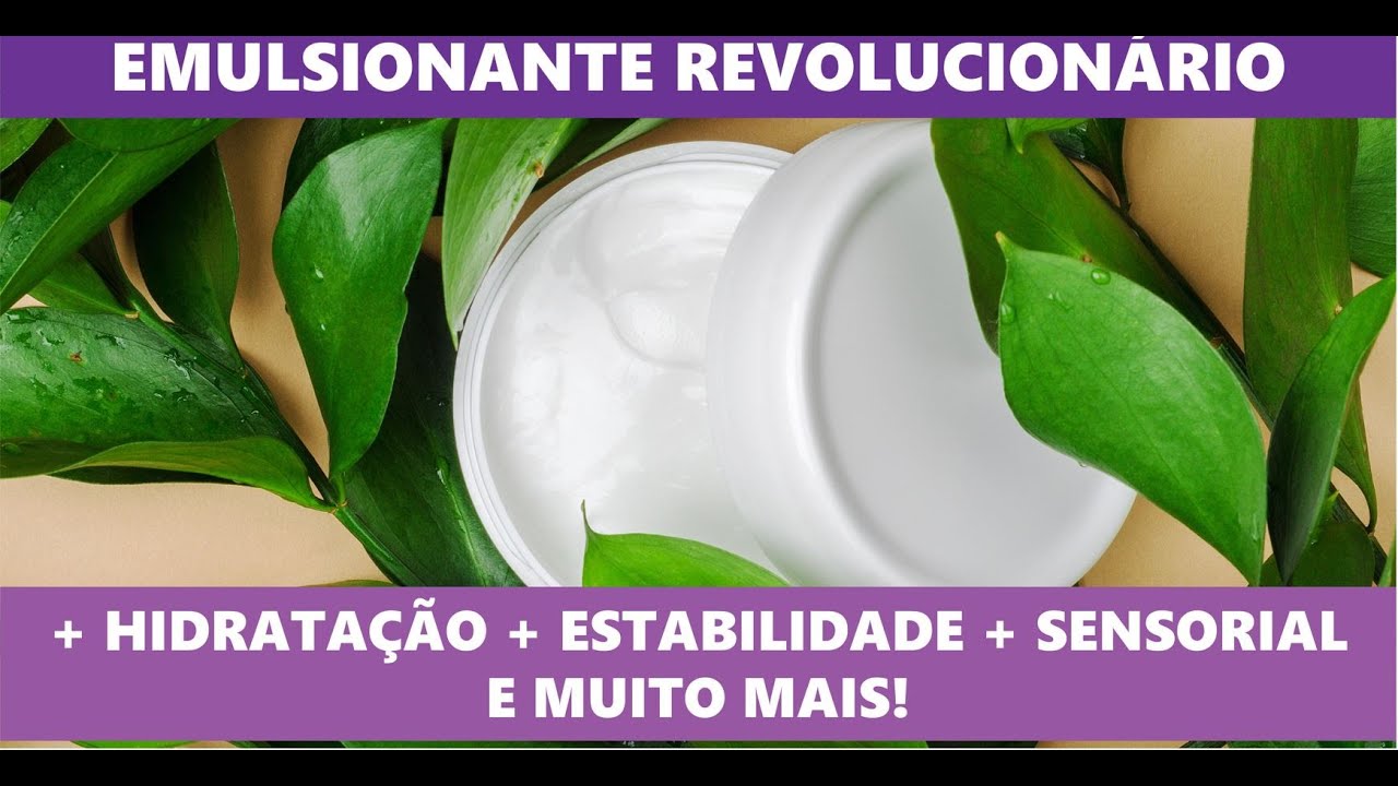 Emulsionante vers&aacute;til O/A, livre de PEG e f&aacute;cil de formular!