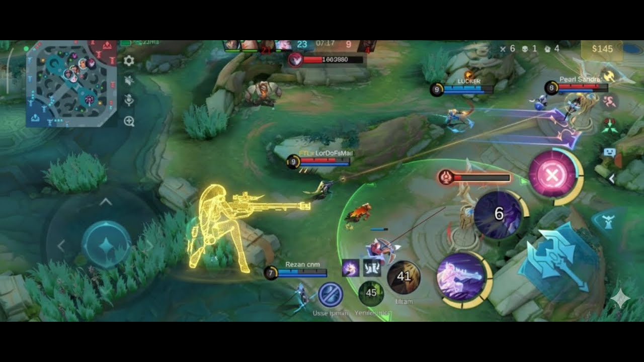 MOBİLE LEGENDS LESLEY OYNUYORUM...