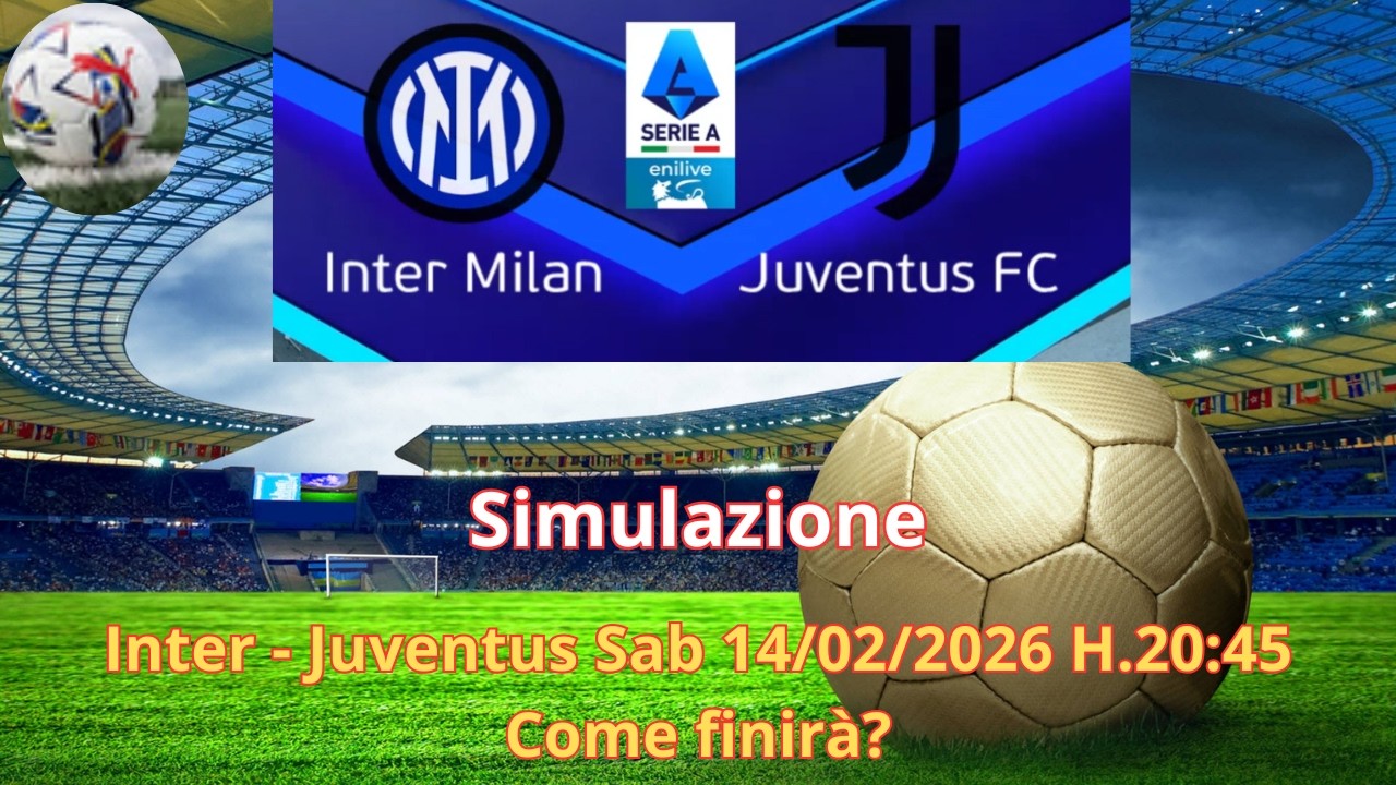 Inter - Juventus Sab 14/02/2026 H.20:45