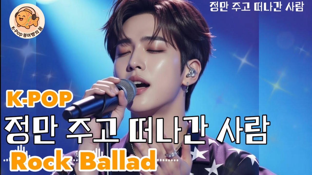 정만 주고 떠나간 사람 | 사랑보다 깊게 남은 정, 미워하지도 못한 이별의 감성 락발라드2026 #EmotionalRock #KoreanRockBallad #SadBallad