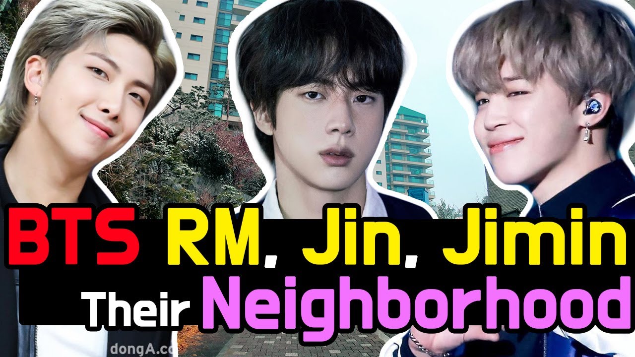 Иду от дома Чимина и RM из BTS к дому Джина. Курс тура по окрестностям BTS.