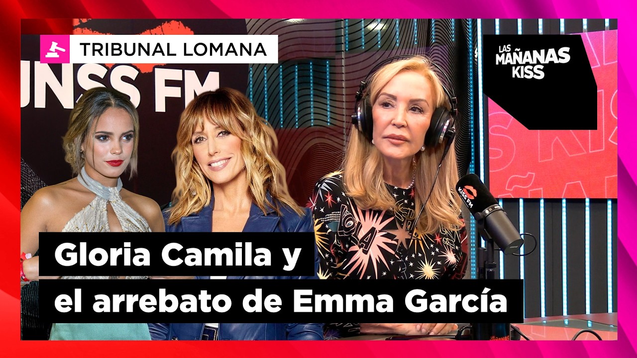Emma Garc&iacute;a estalla en directo y Carmen Lomana sentencia a Gloria Camila | Las Ma&ntilde;anas KISS
