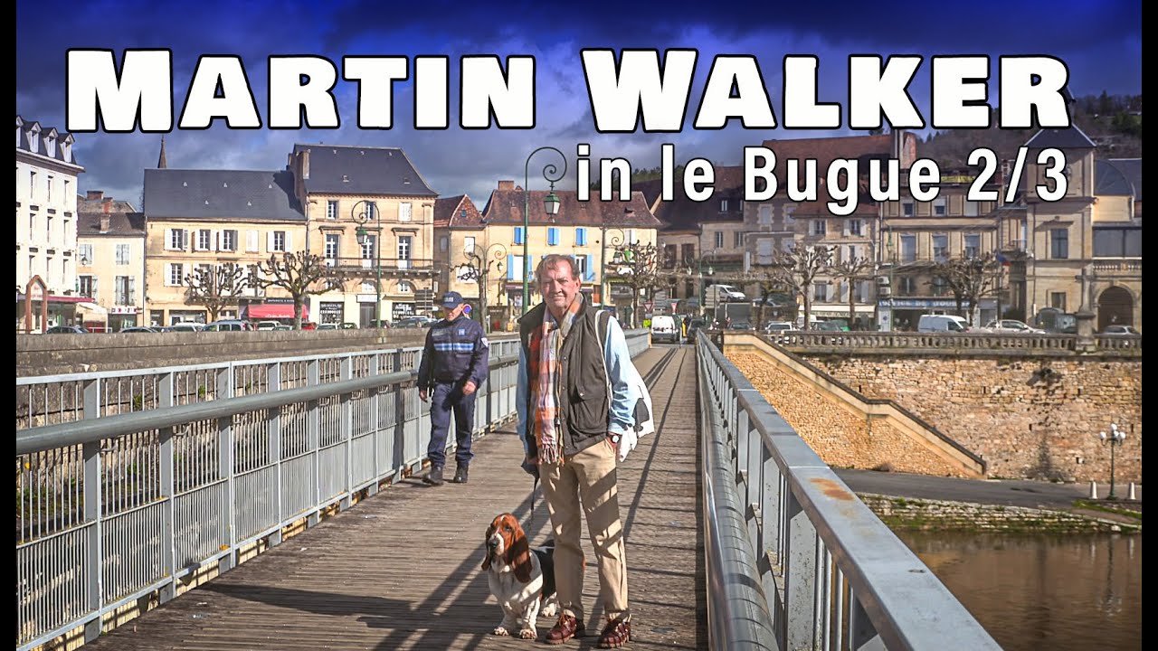 Martin Walker in le Bugue, Perigord, Dordogne, France