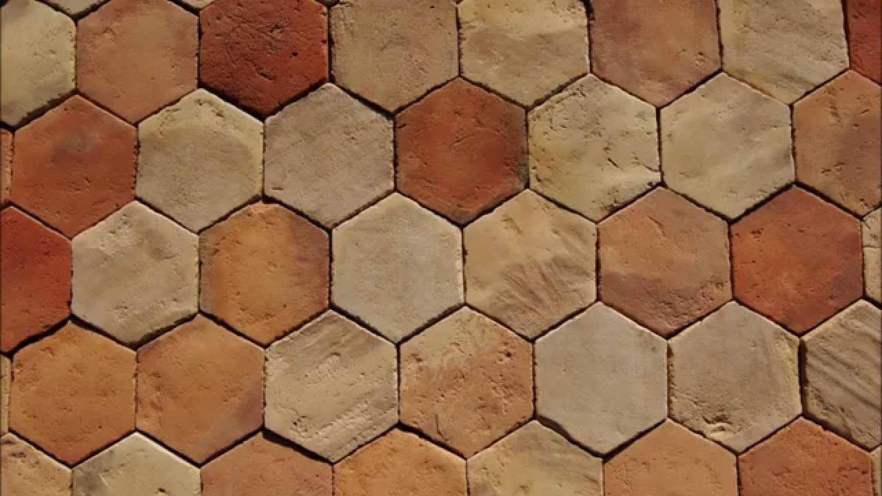 Terracotta Flooring -  reclaimed, handmade terracotta tiles