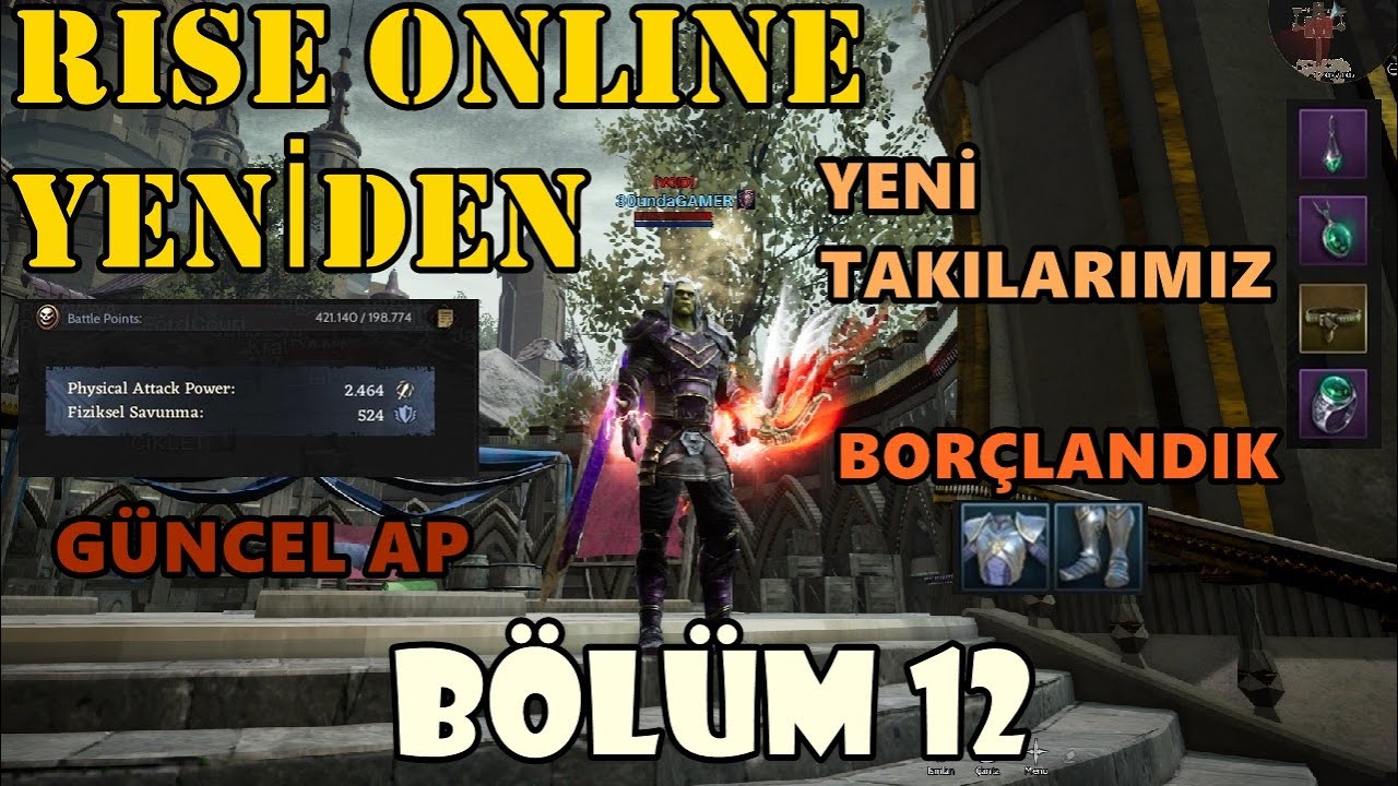 YENİ TAKILARIMIZI ALDIK I BORÇLANDIK I RİSE ONLİNE YENİDEN B12 -  #riseonline #farm #okçu