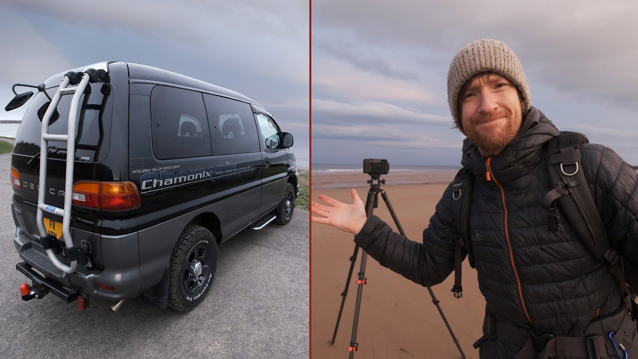 The Van is Perfect Base Camp - Landscape Photography w/ Fuji GFX 50r