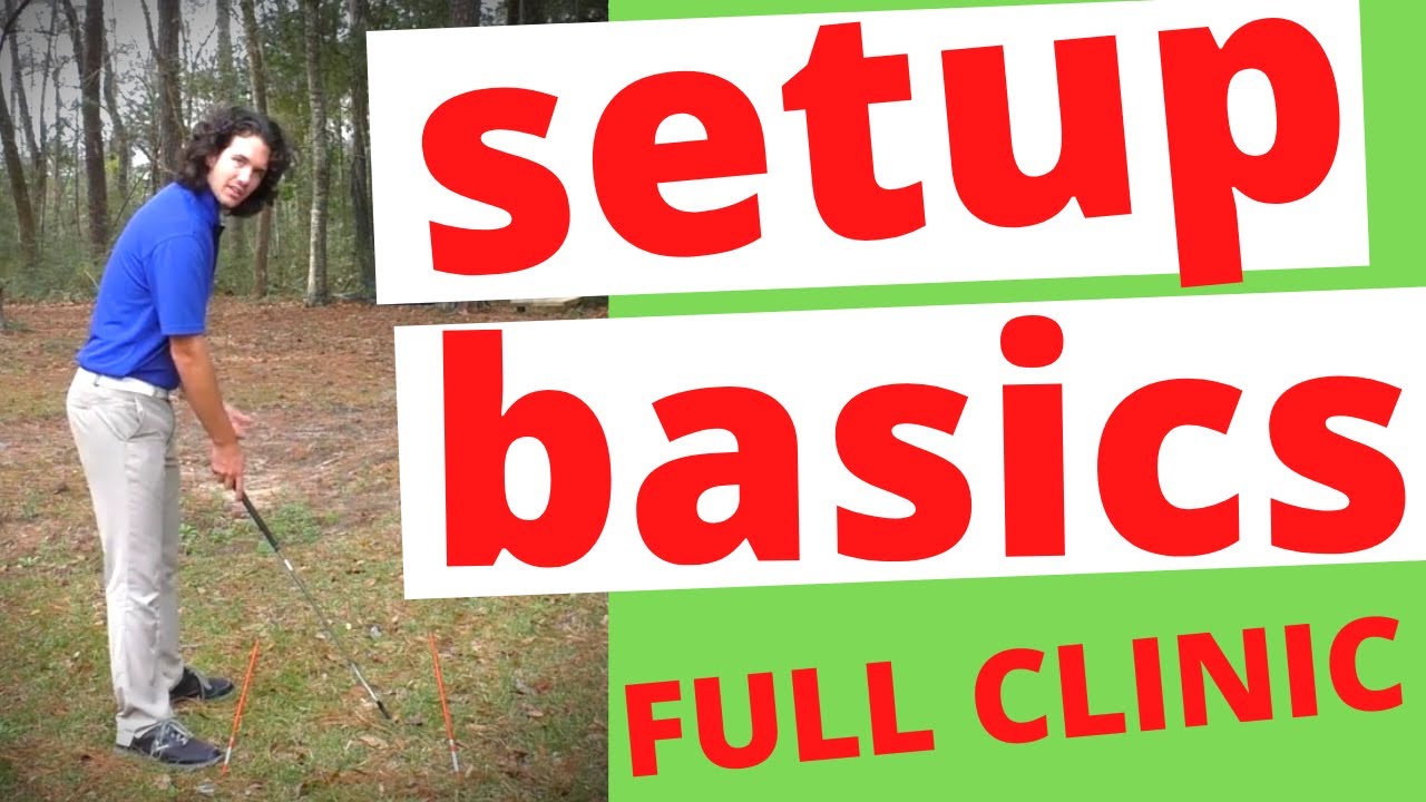 FULL GOLF SETUP LESSON [Grip + Posture + Alignment, and MORE]