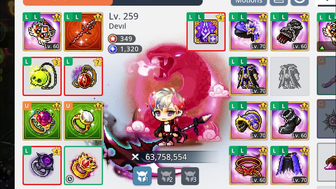 MaplestoyM 【楓之谷M】 Shadower 暗影神偷 Gear Progression Part 7