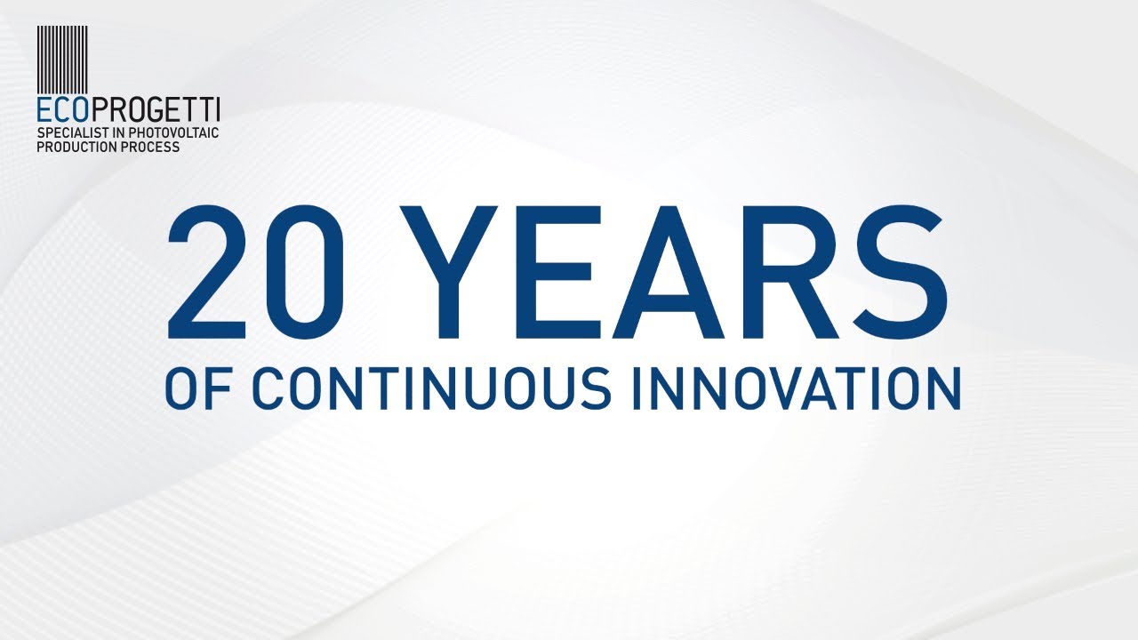 Ecoprogetti Srl | Specialists in PV Production Process | Company Corporate