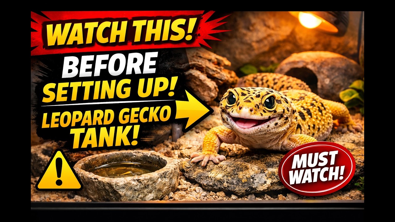 BASIC ENCLOSURE SET UP PARA SA LEOPARD GECKO by EPC