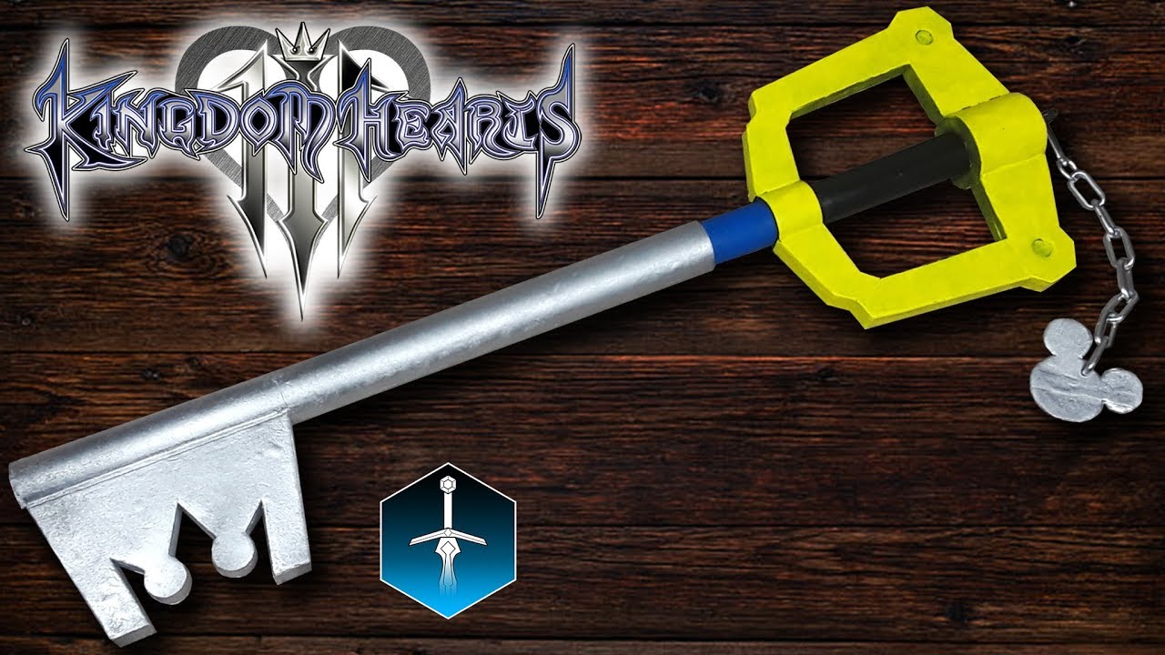 DIY Kingdom Key - Kingdom Hearts 3 (Time Lapse)
